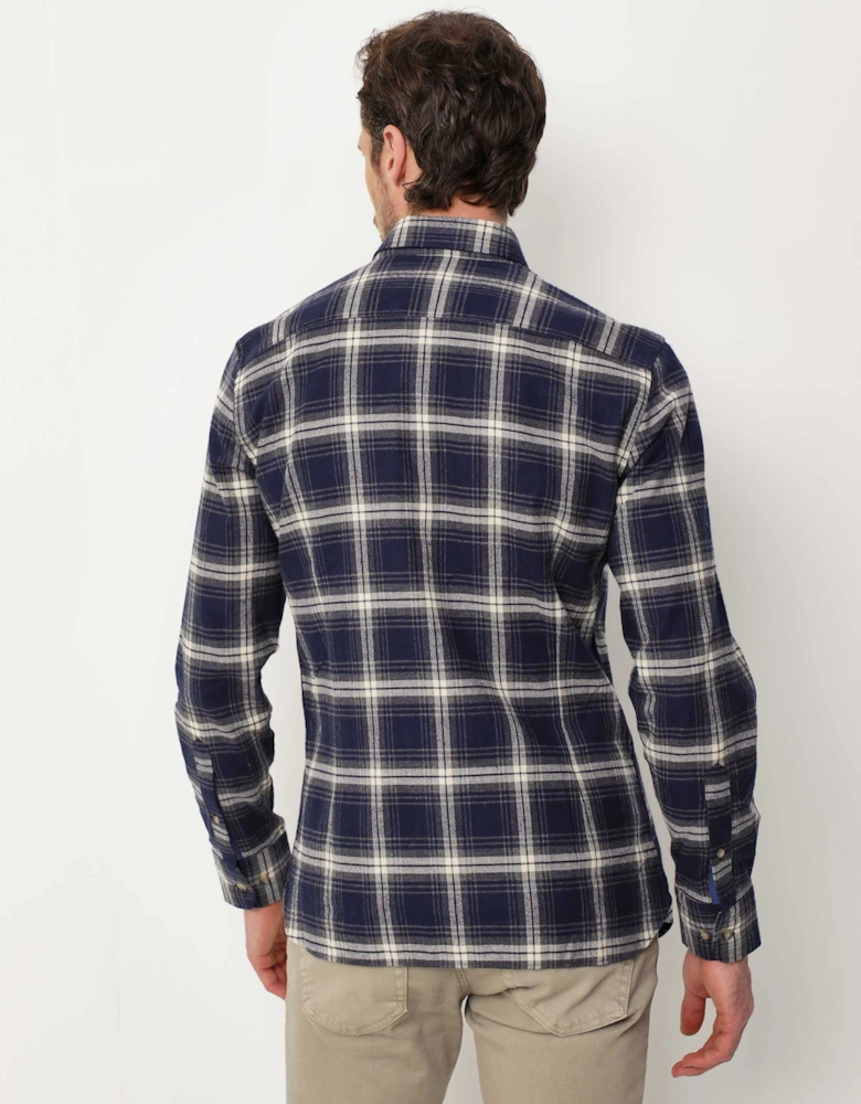 Tailored Fit Flannel Check Shirt