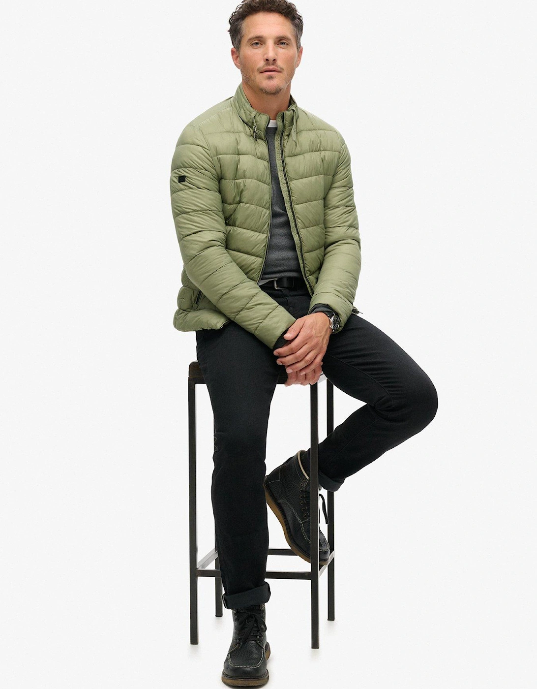 Studios Lightweight Padded Jacket - Green