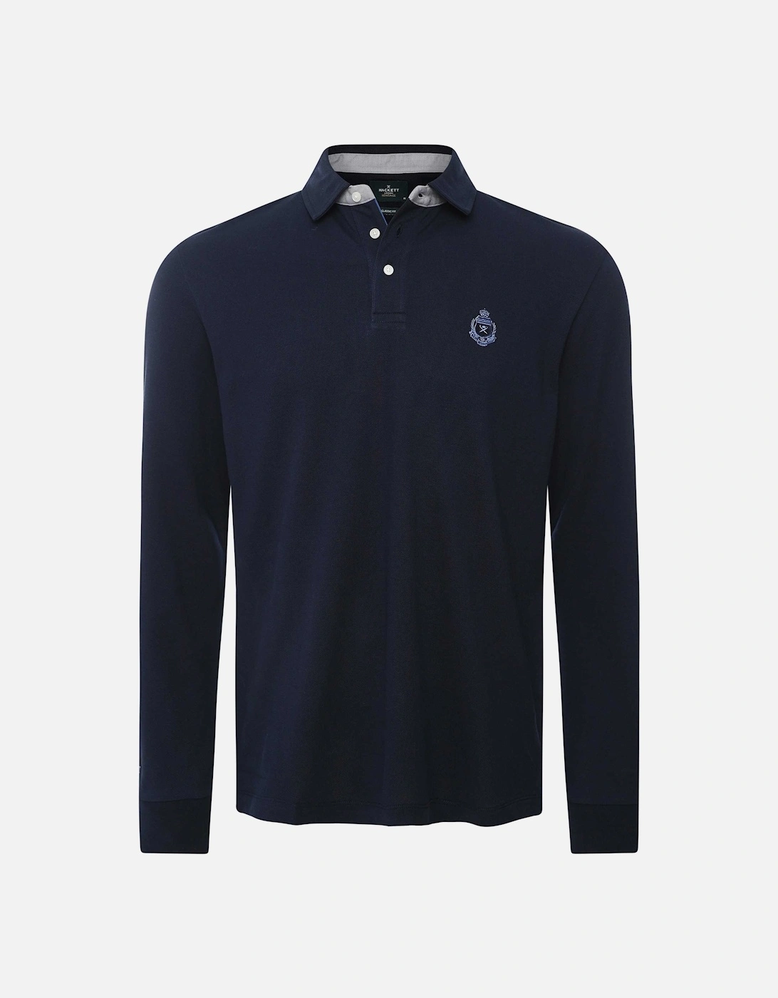 Long Sleeve Heritage Polo Shirt, 5 of 4