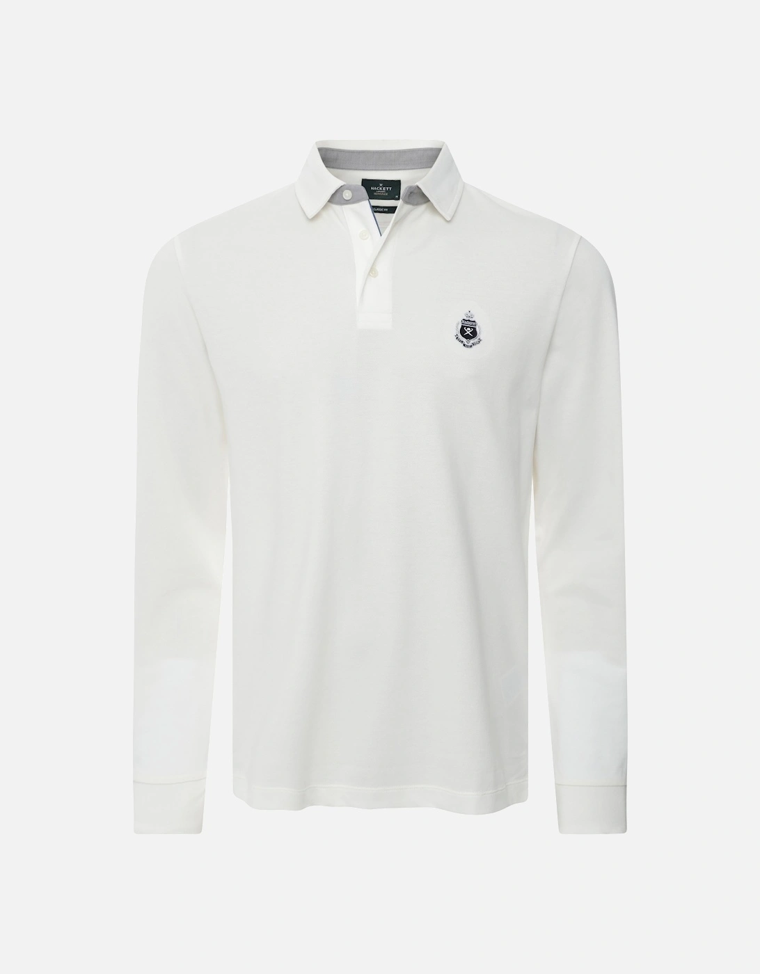 Long Sleeve Heritage Polo Shirt, 3 of 2