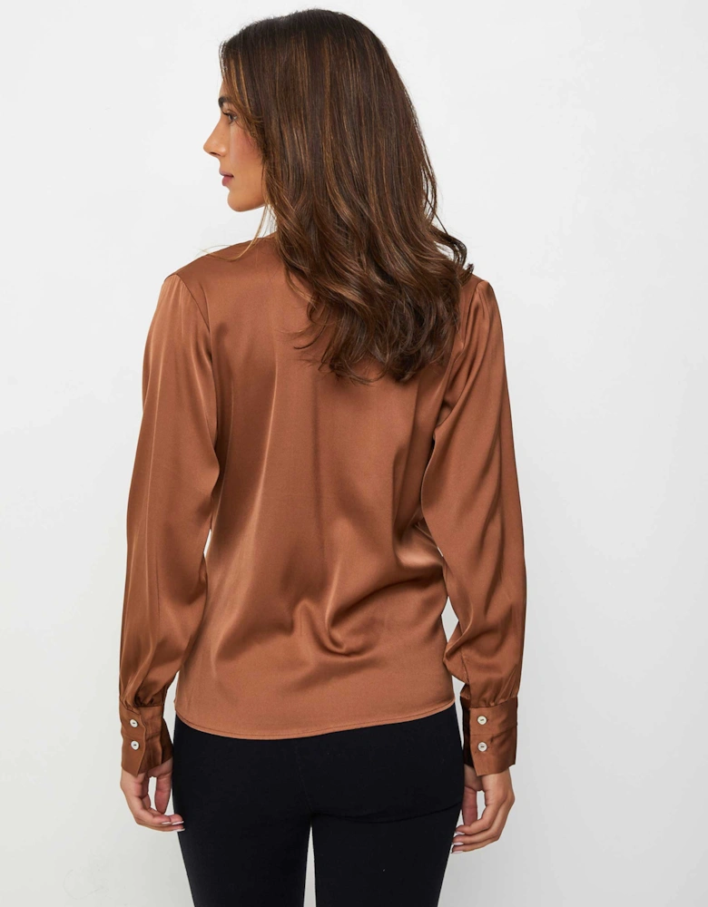 Monticello Wrap Blouse