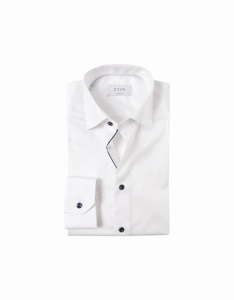 Contemporary Fit Twill Shirt