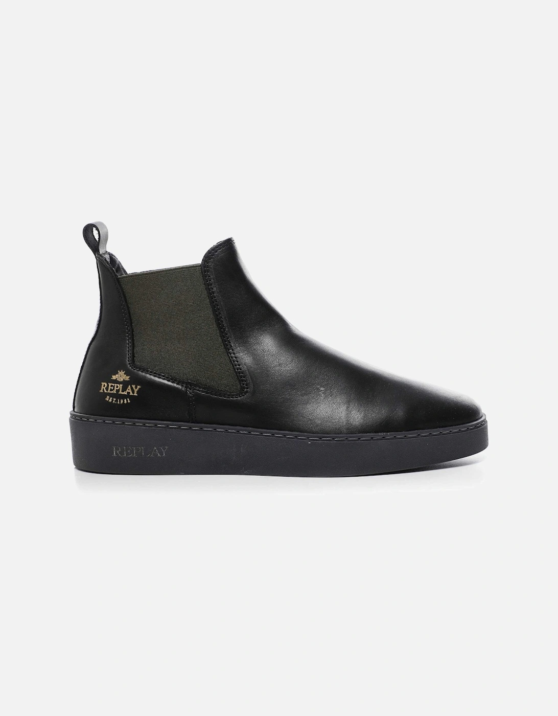 Leather Frank Chelsea Boots