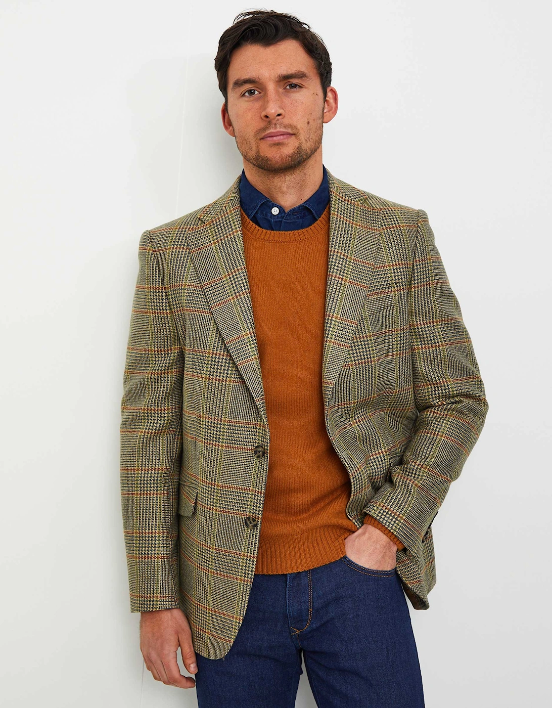 Wool POW Check Daniel Jacket