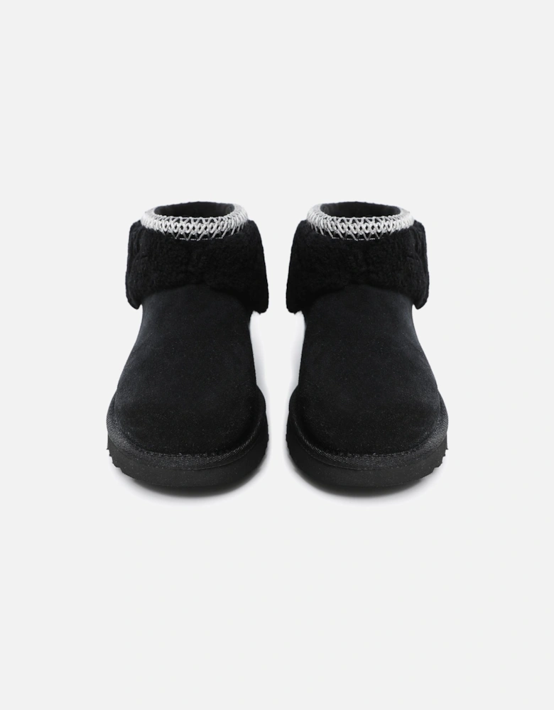 Classic Ultra Mini Maxi Curly Boots