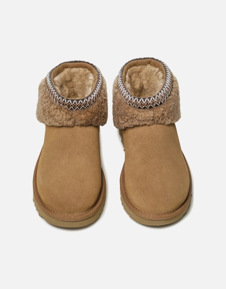 Classic Ultra Mini Maxi Curly Boots