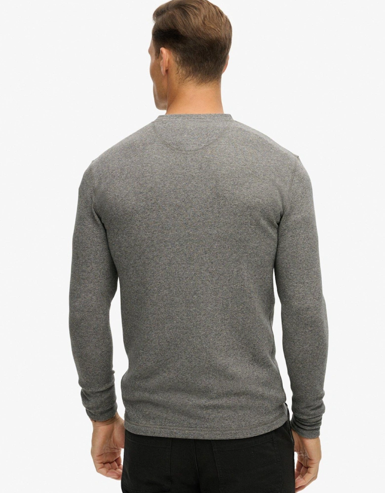 Studios Long Sleeve Slim Fit T-Shirt - Grey