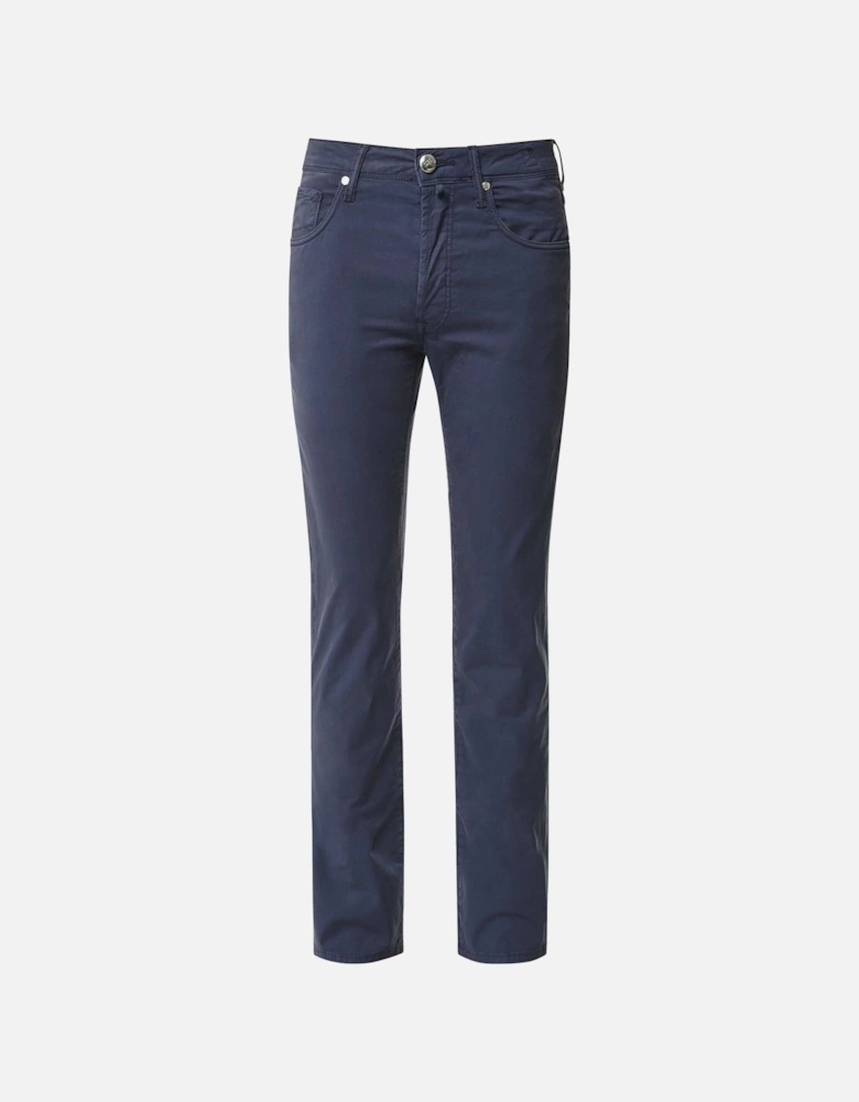 Slim Fit Twill Trousers