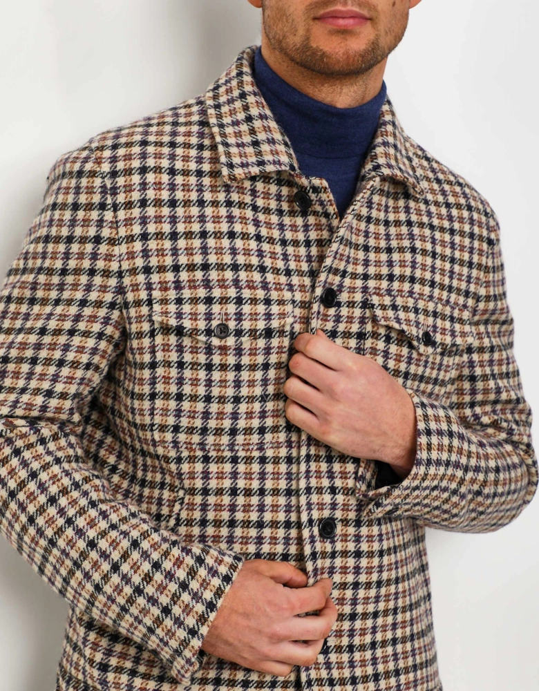 Wool Check Jacket