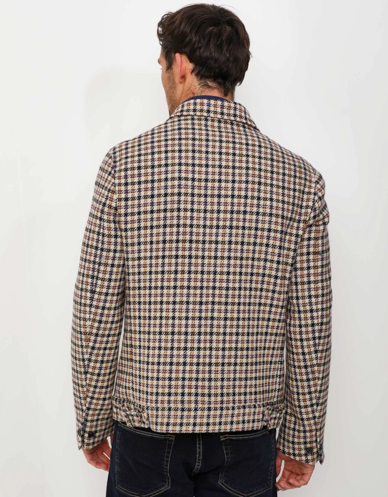 Wool Check Jacket