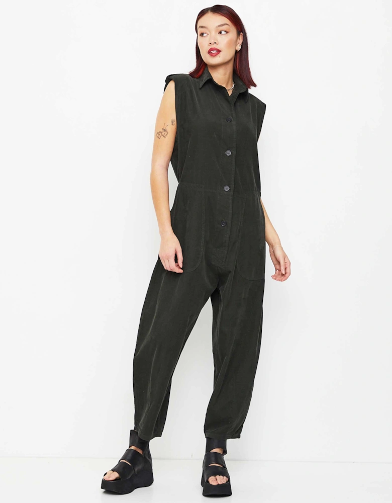 Needlecord Jumpsuit