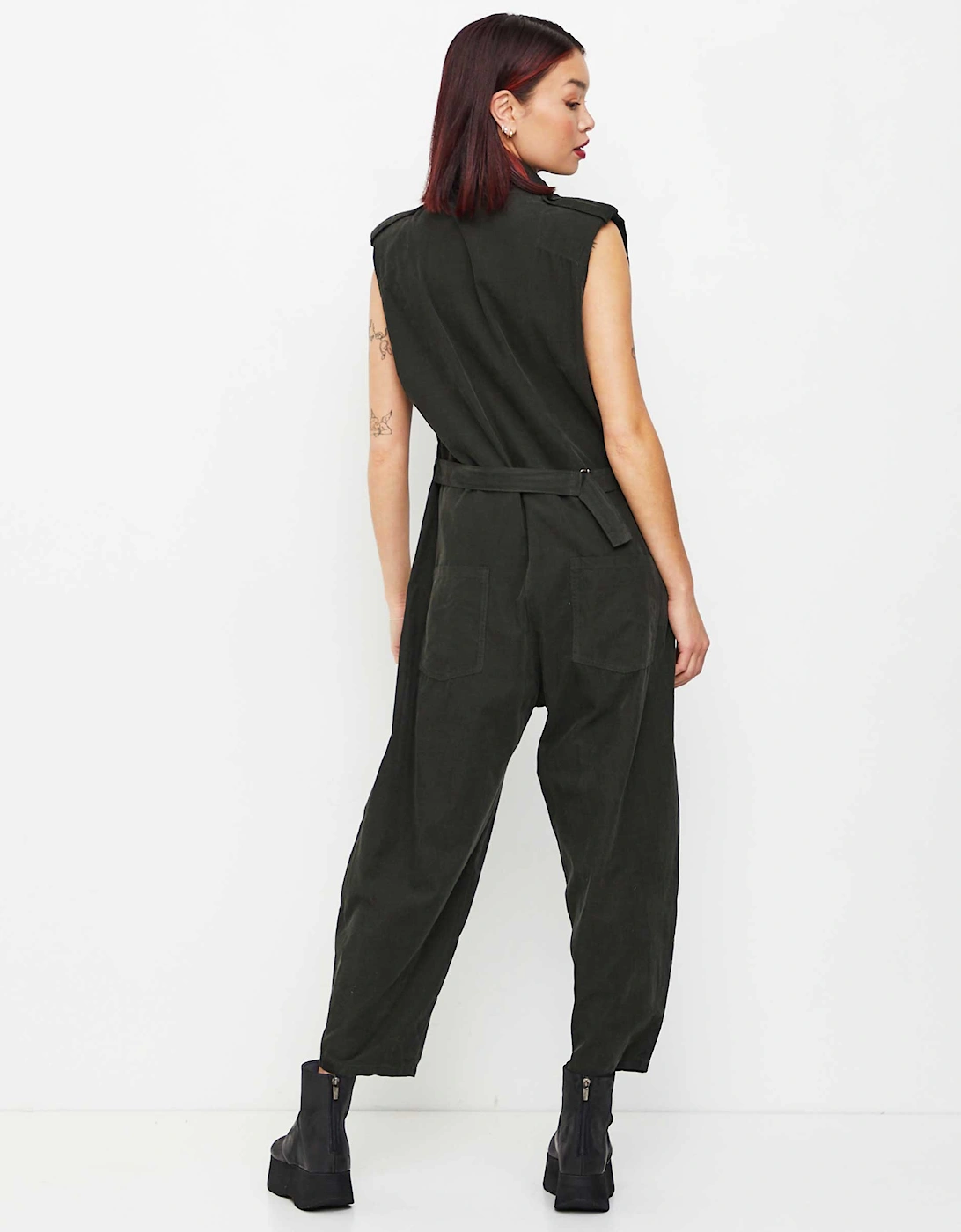 Needlecord Jumpsuit