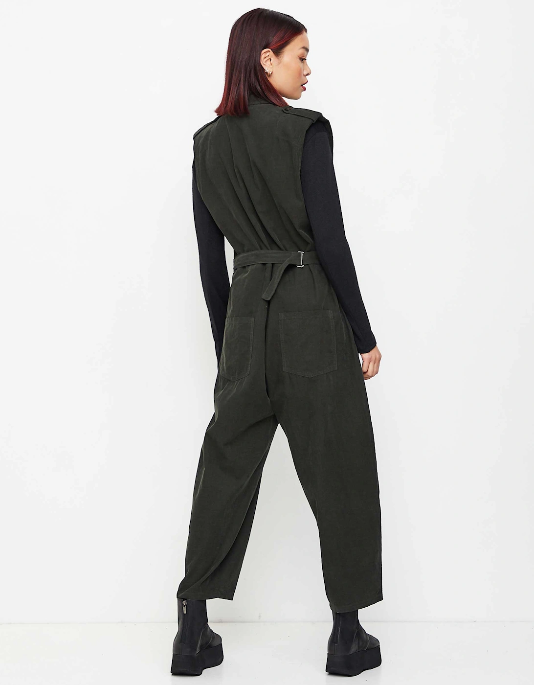 Needlecord Jumpsuit