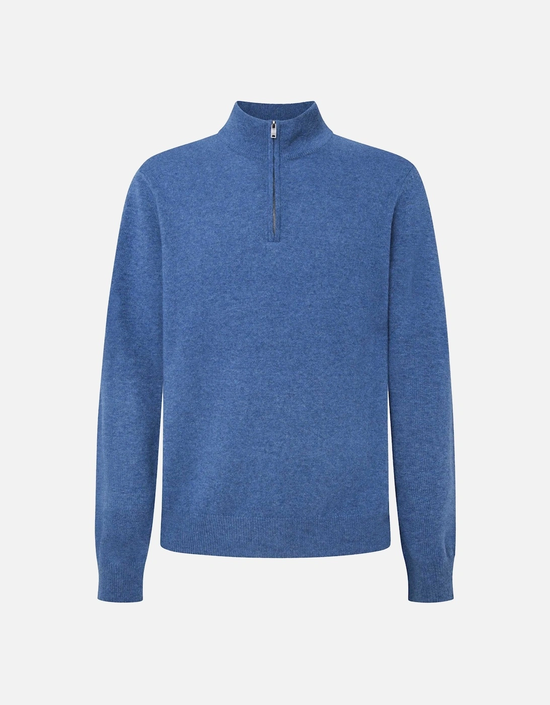 Merino Cashmere Half-Zip Jumper, 6 of 5