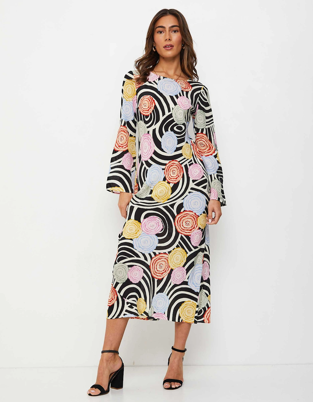 Alondra Silk Midi Dress