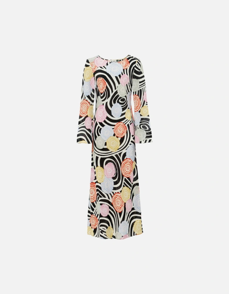 Alondra Silk Midi Dress