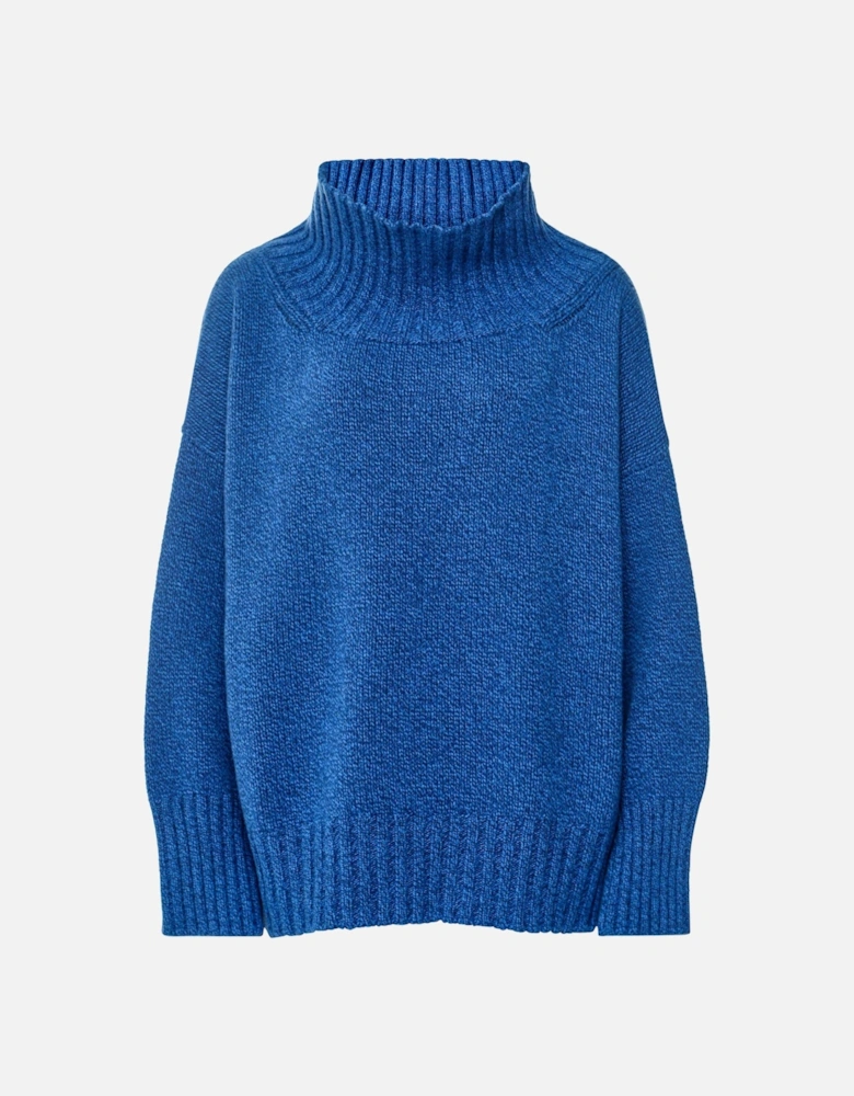 Merino Cashmere High Neck Jumper