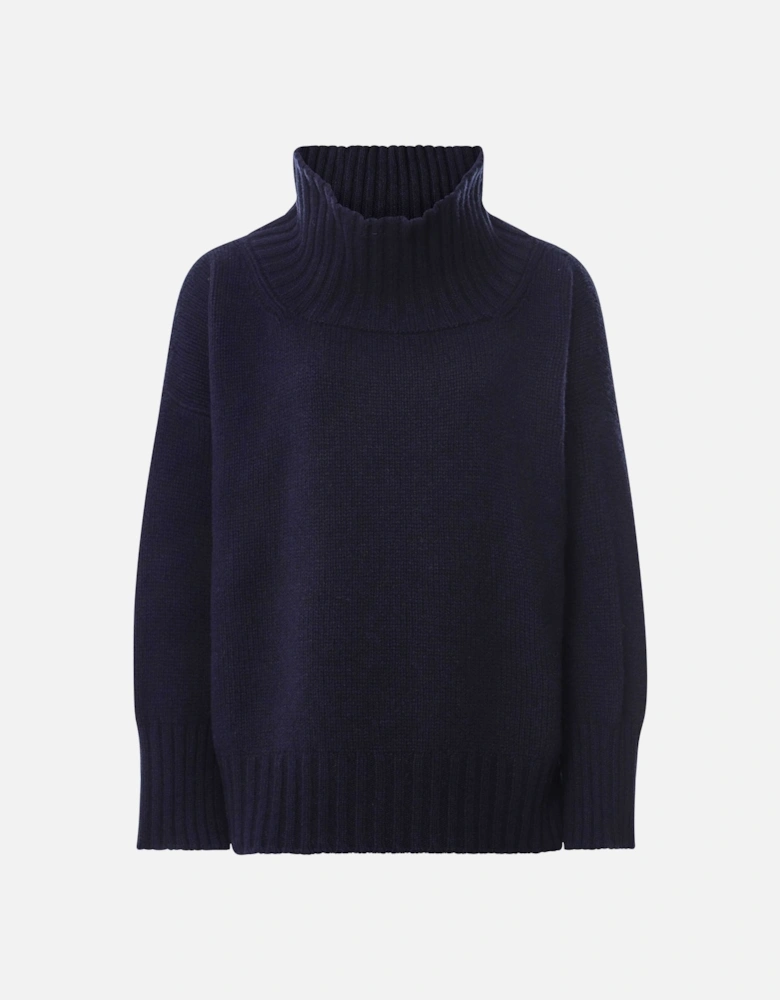 Merino Cashmere High Neck Jumper