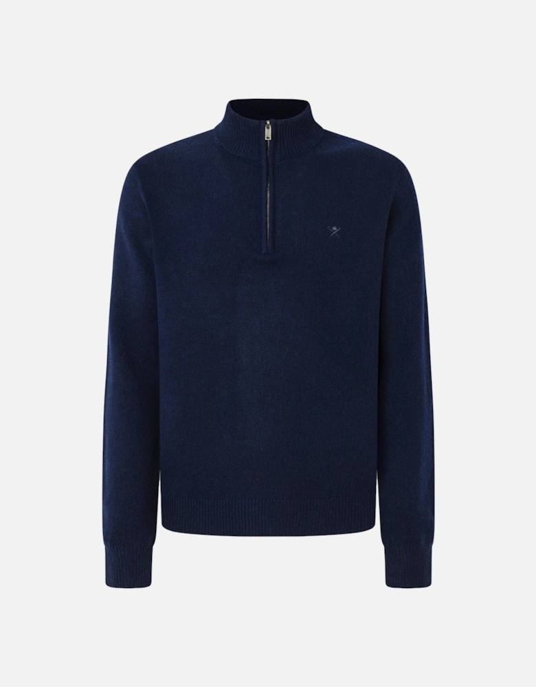 Lambswool Half-Zip Jumper