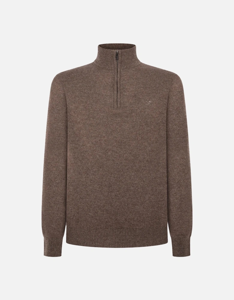 Lambswool Half-Zip Jumper