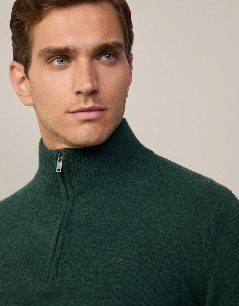 Lambswool Half-Zip Jumper