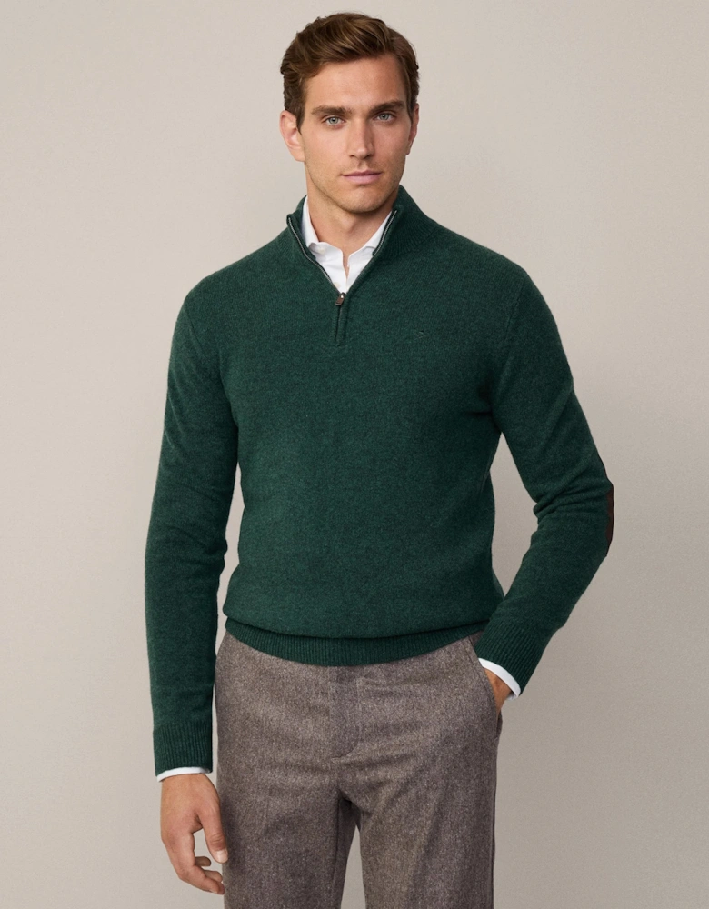 Lambswool Half-Zip Jumper