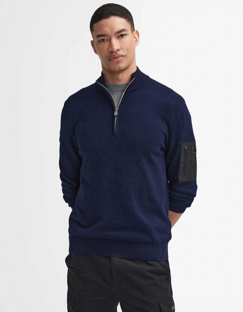 Half-Zip Blades Jumper