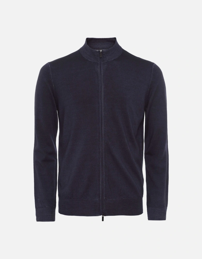 Merino Zip Cardigan