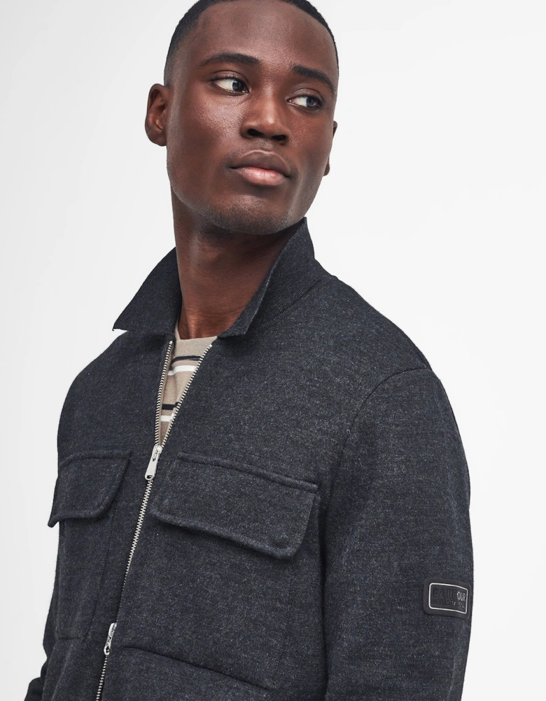 Merino Burley Zip Cardigan