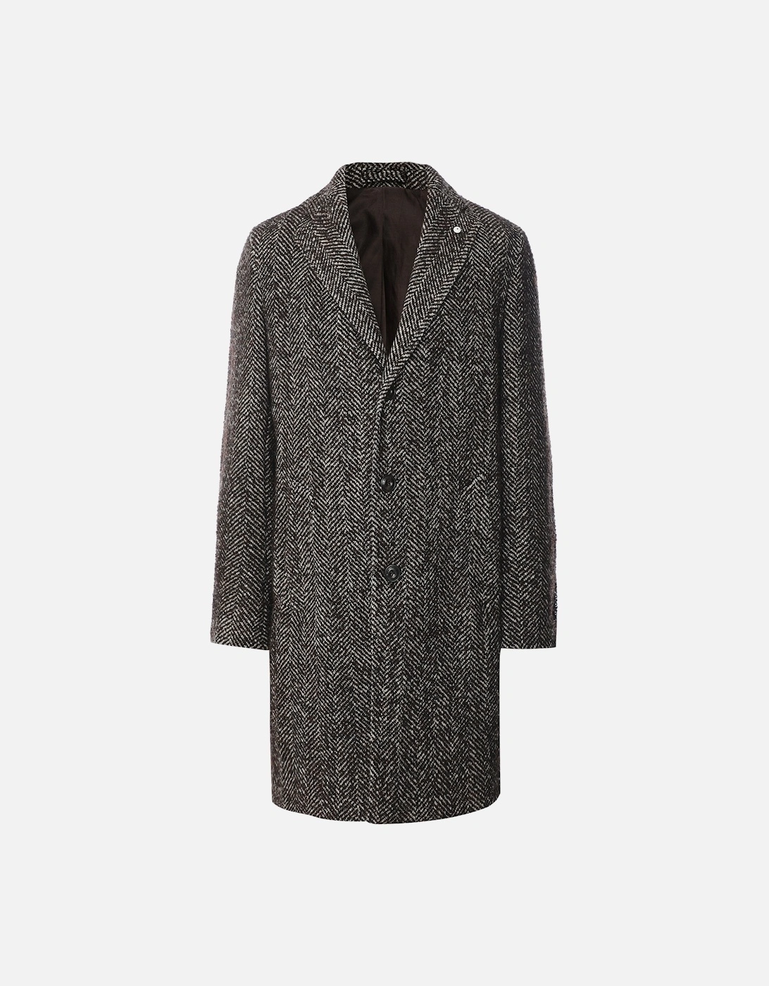 Wool Herringbone Overcoat, 5 of 4