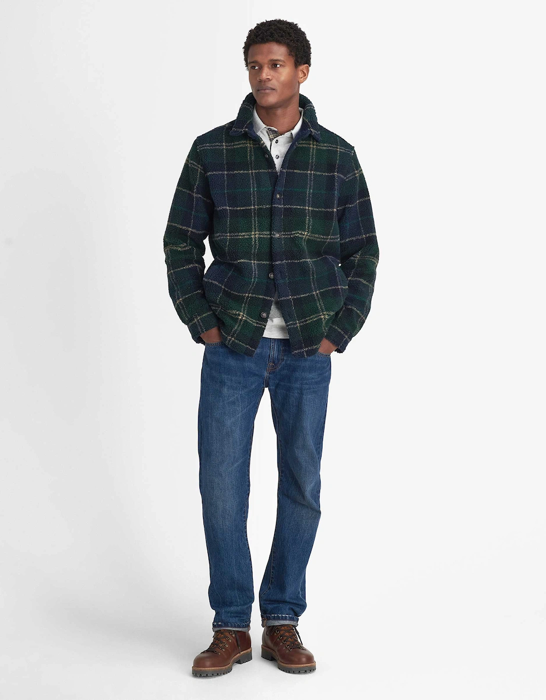 Tartan Bryson Fleece Overshirt