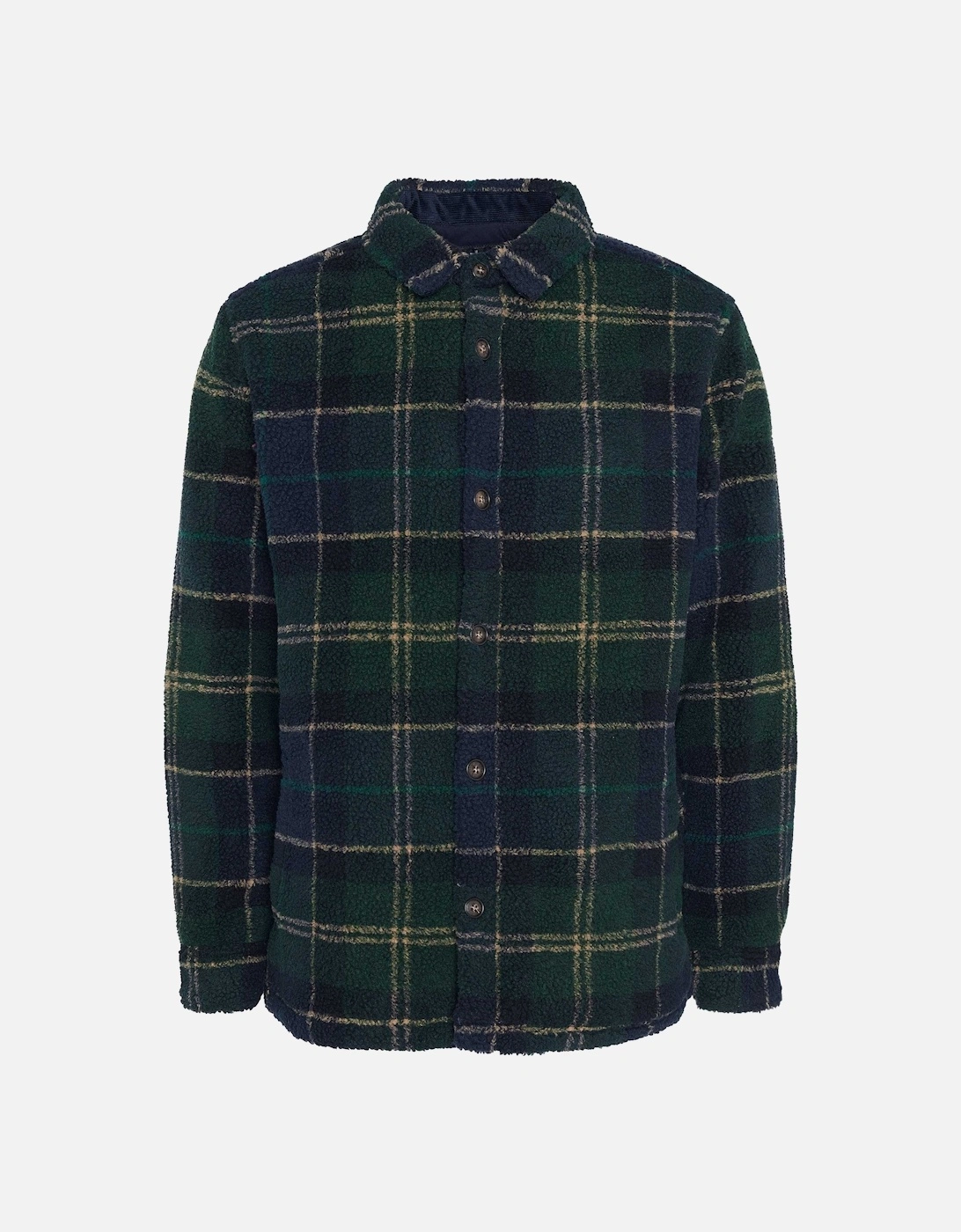 Tartan Bryson Fleece Overshirt, 7 of 6