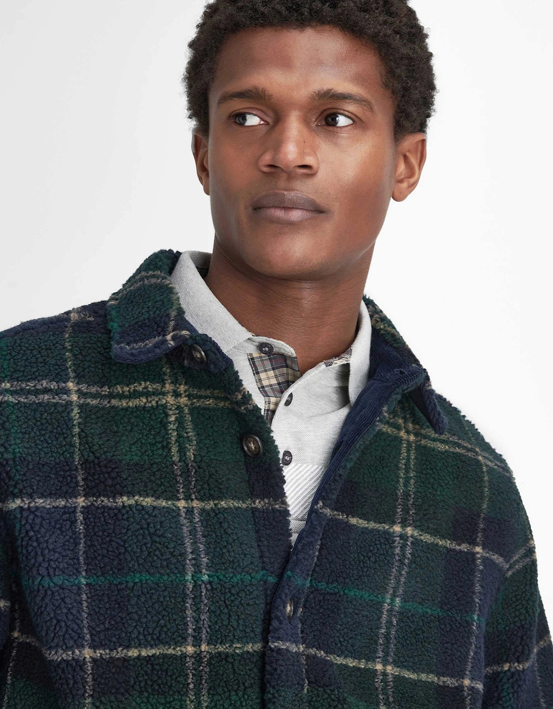 Tartan Bryson Fleece Overshirt