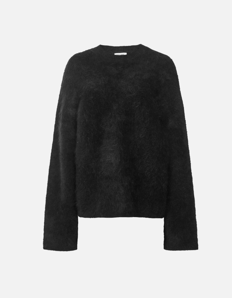 Brushed Alpaca Crewneck Jumper