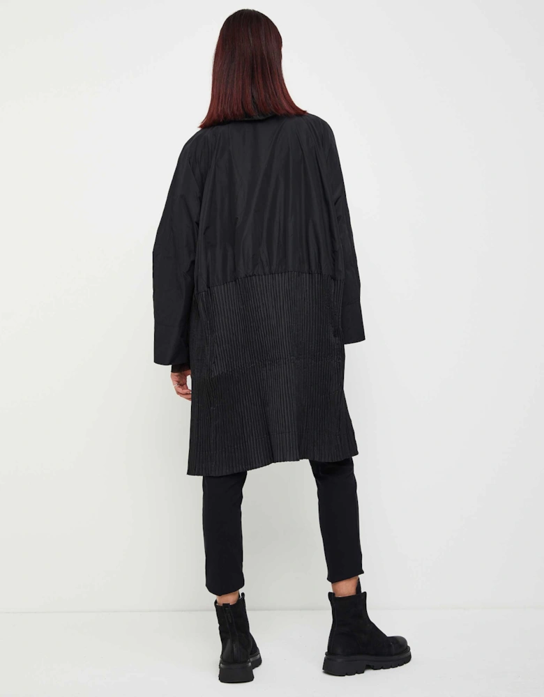 Long Pleated Jacket