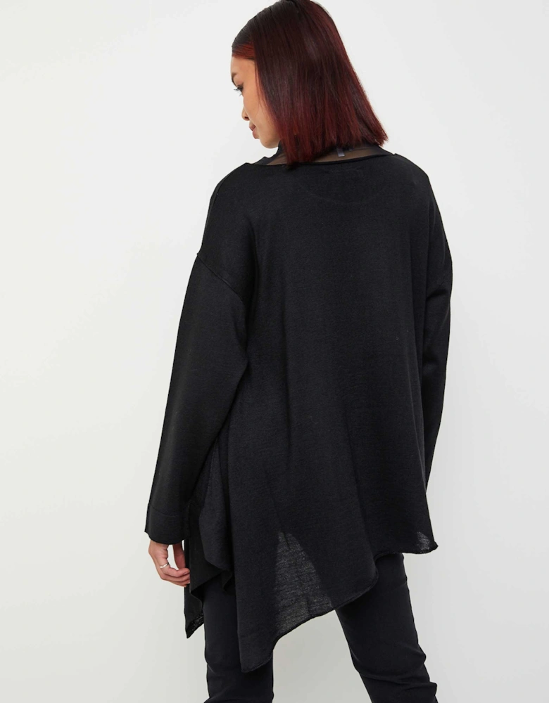 Pleated Pocket Jumper