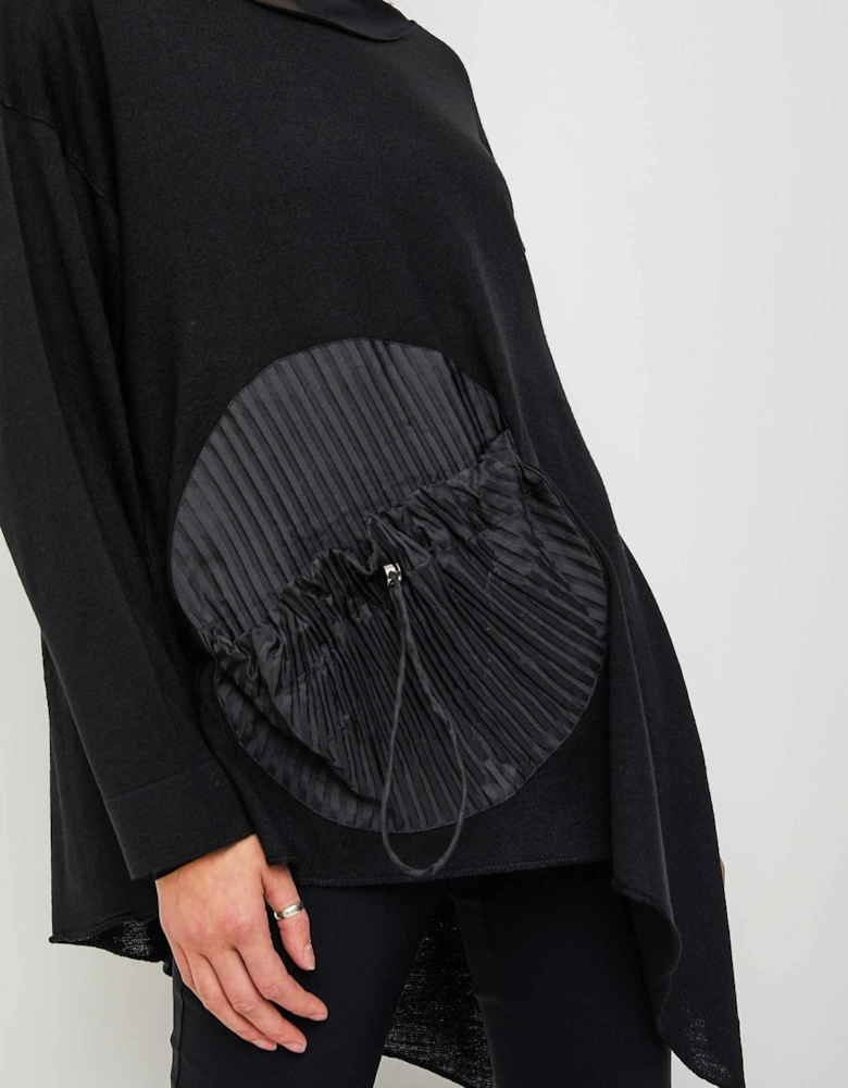 Pleated Pocket Jumper