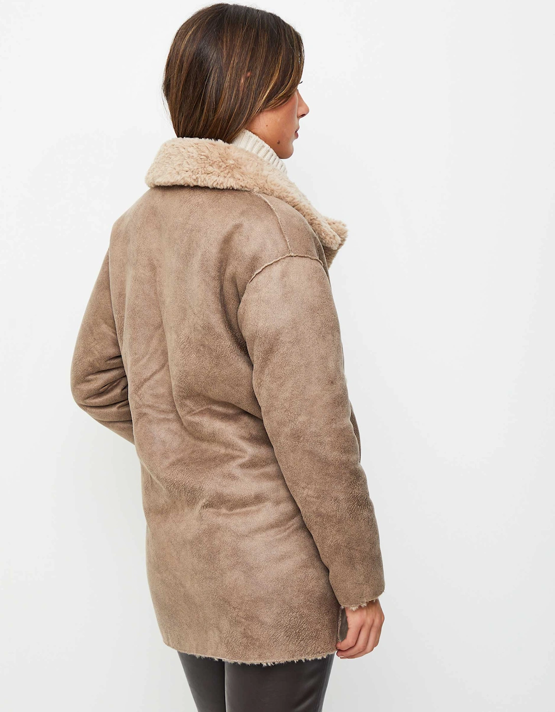 Reversible Teddy Coat