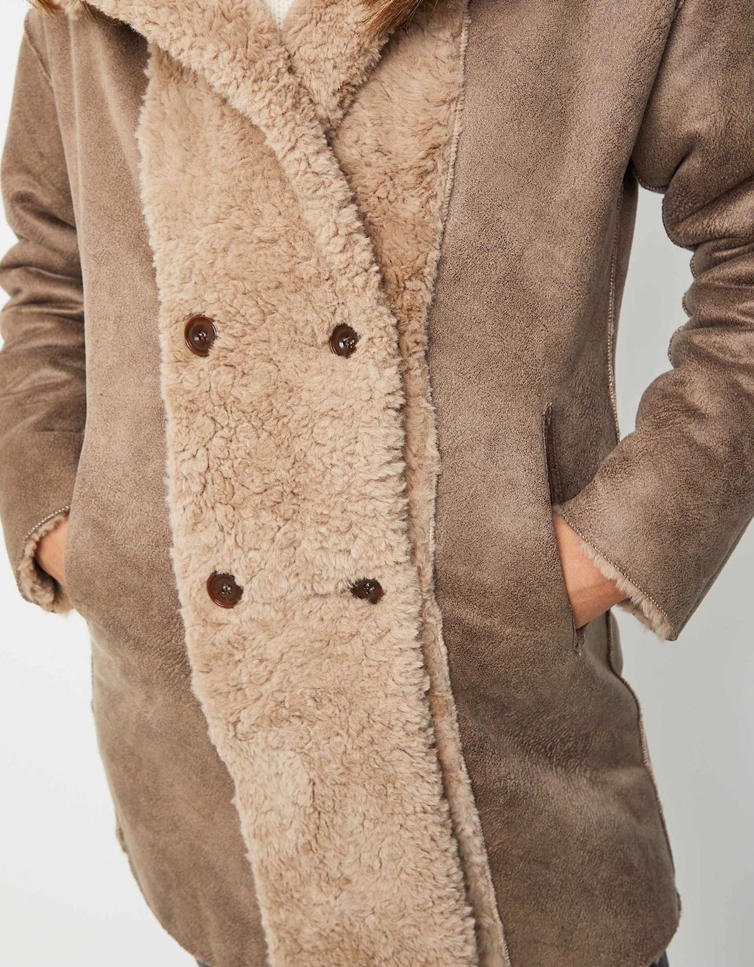 Reversible Teddy Coat