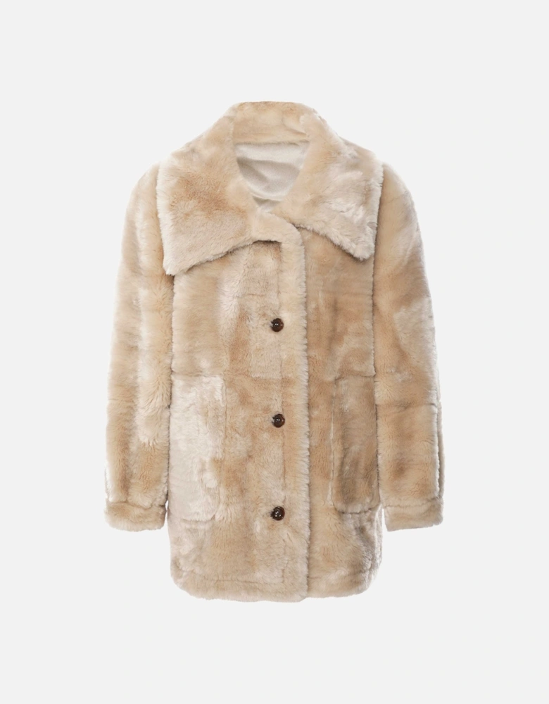 Faux Fur Reversible Coat