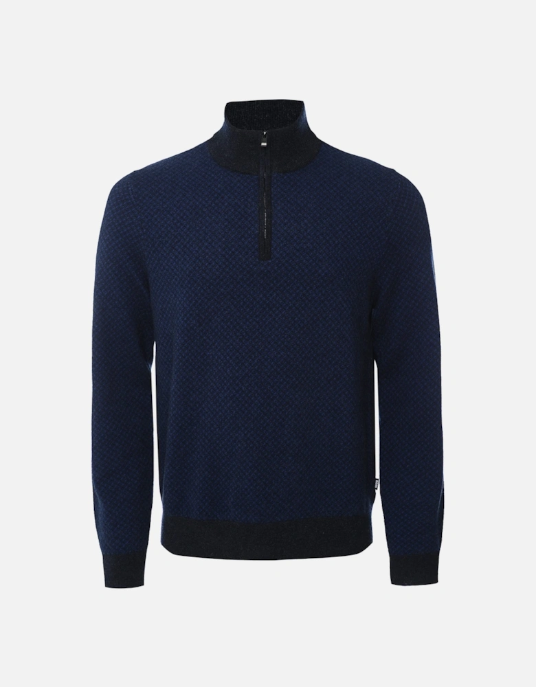 Virgin Wool Zip H-Eltorino Jumper