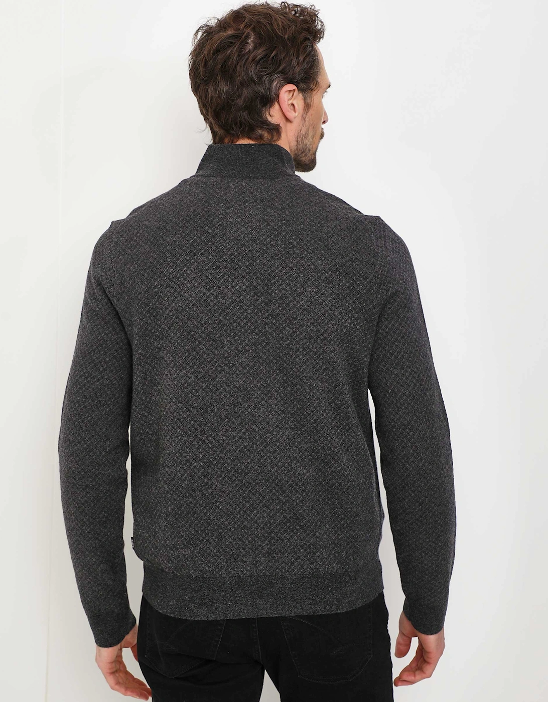 Virgin Wool Zip H-Eltorino Jumper