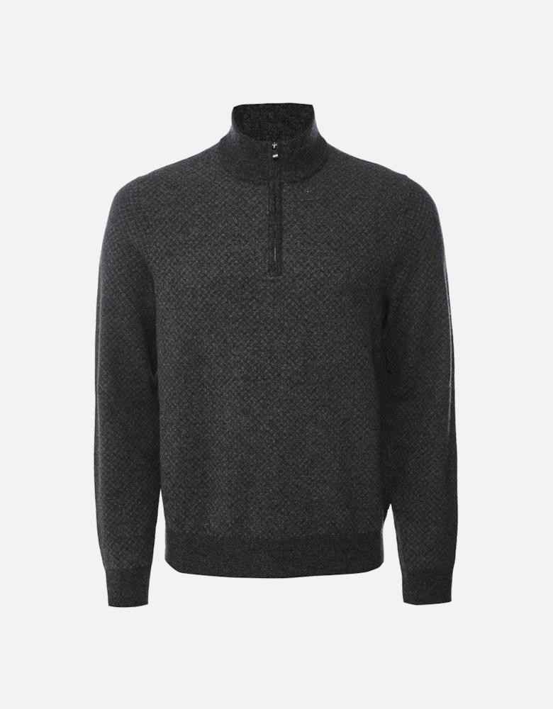 Virgin Wool Zip H-Eltorino Jumper