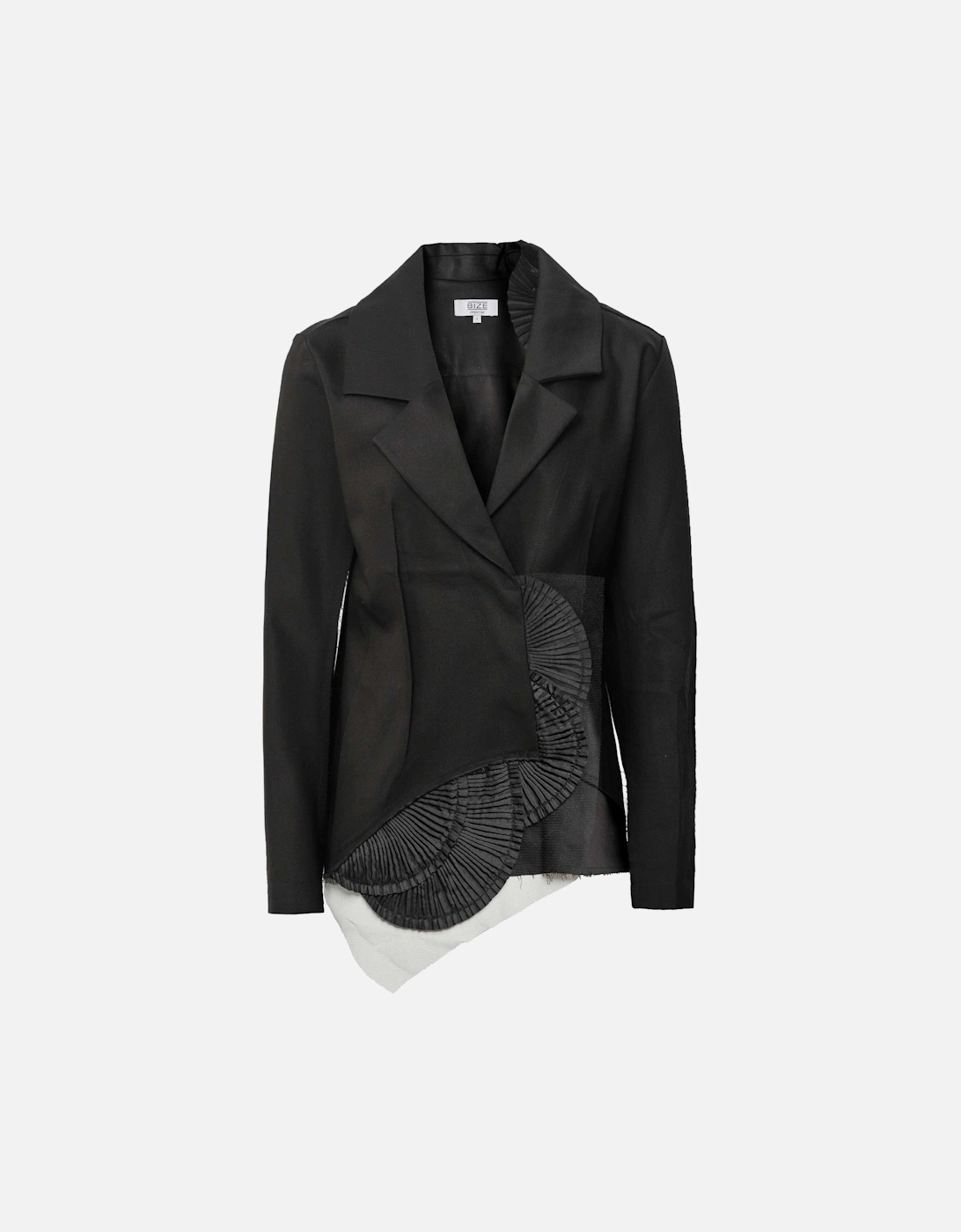 Pleated Circle Blazer Jacket, 6 of 5