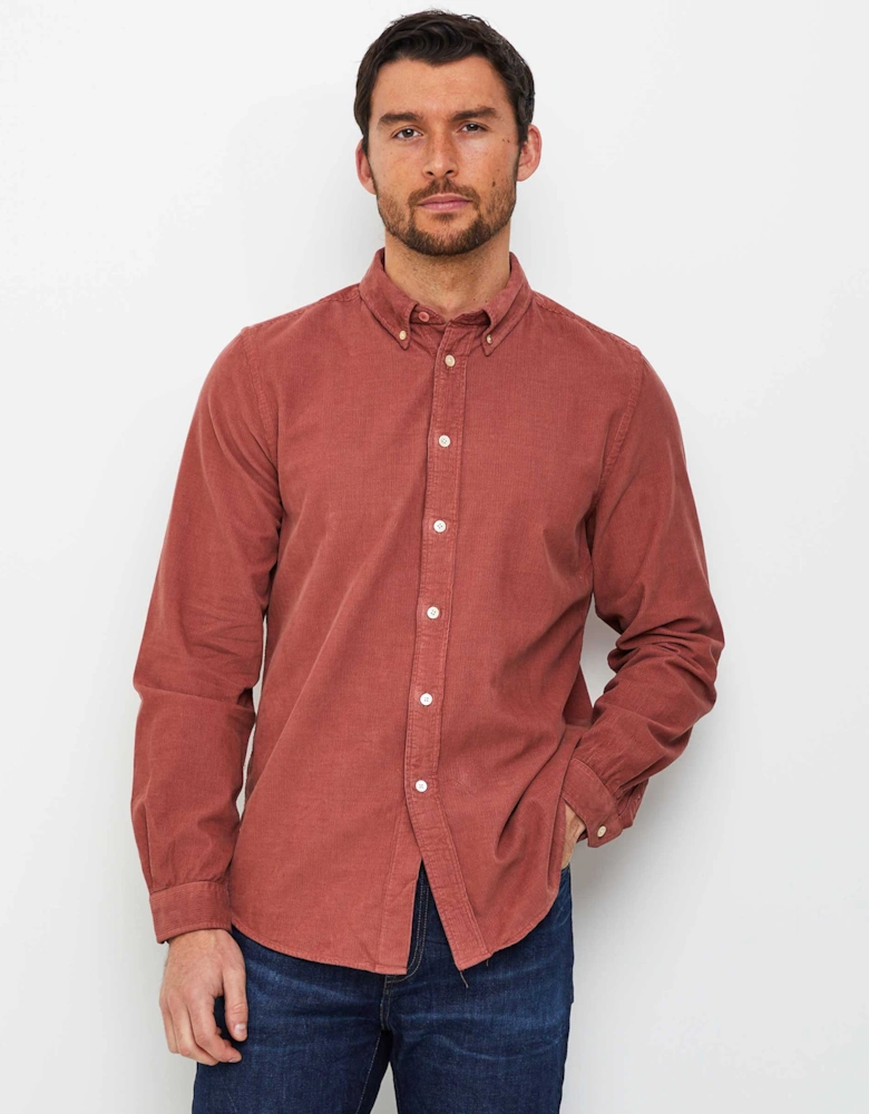 Tailored Fit Corduroy Shirt