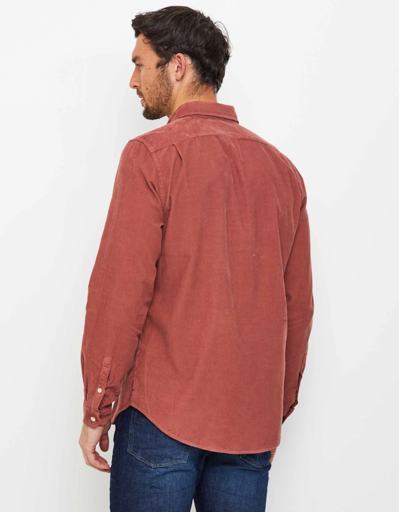 Tailored Fit Corduroy Shirt