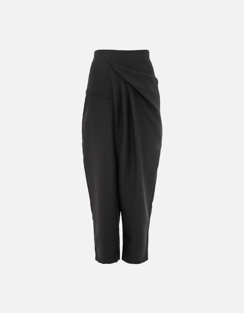 Asymmetric Drape Trousers