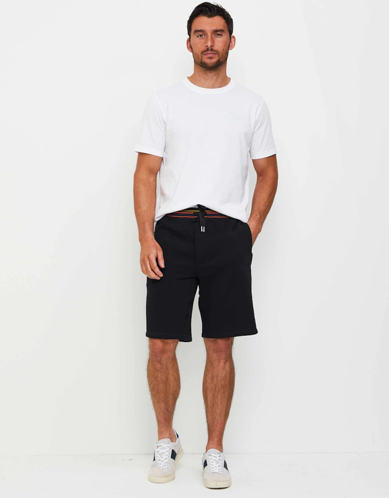 Artist Stripe Trim Shorts