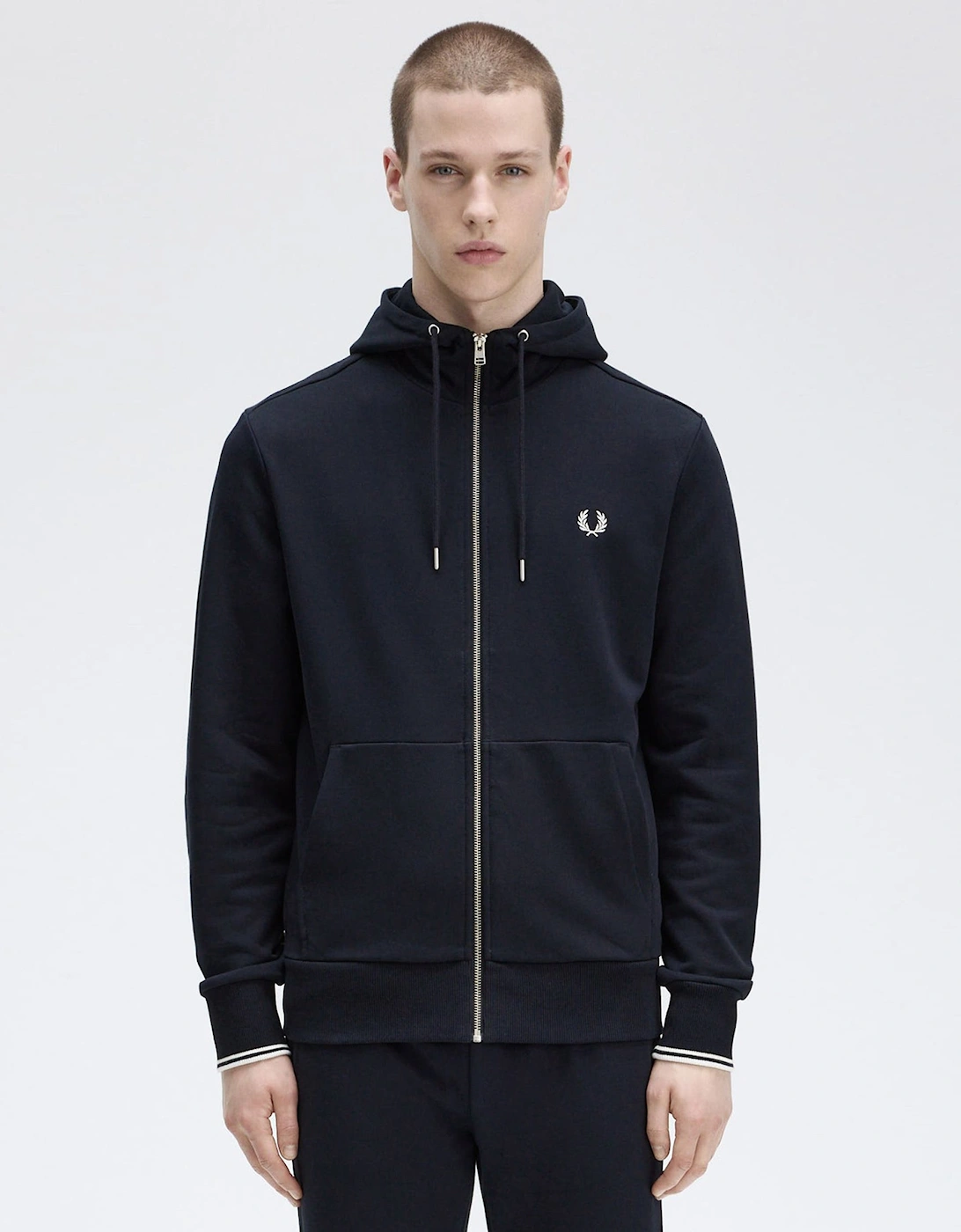 Zip-Through Hooded Sweatshirt