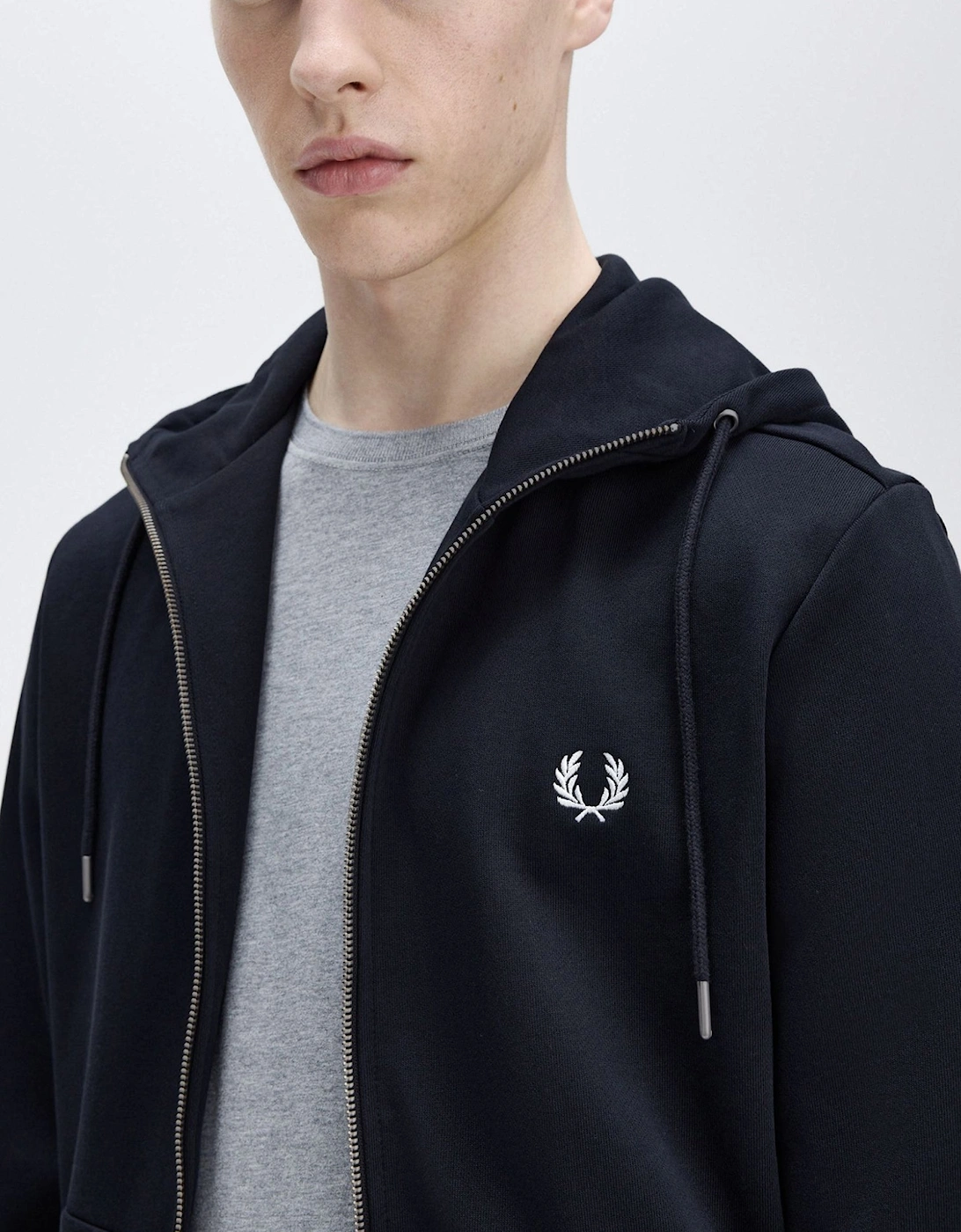 Zip-Through Hooded Sweatshirt